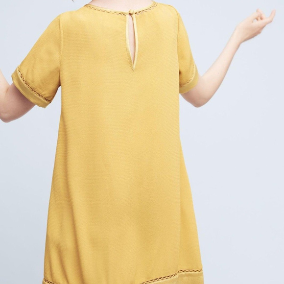 Anthropologie Dresses Anthropologie Maeve Mustard Yellow Dress Sz S